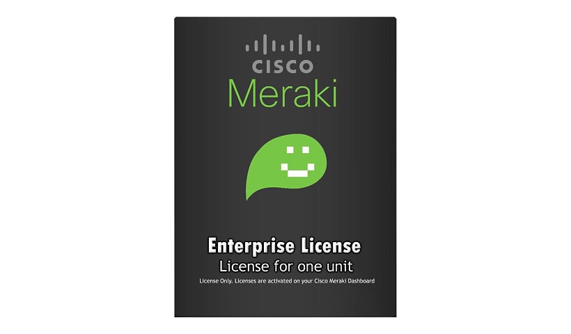 Cisco Meraki Enterprise - licence d'abonnement (10 ans) + 10 ans de support entreprise - 1 dispositif de sécurité