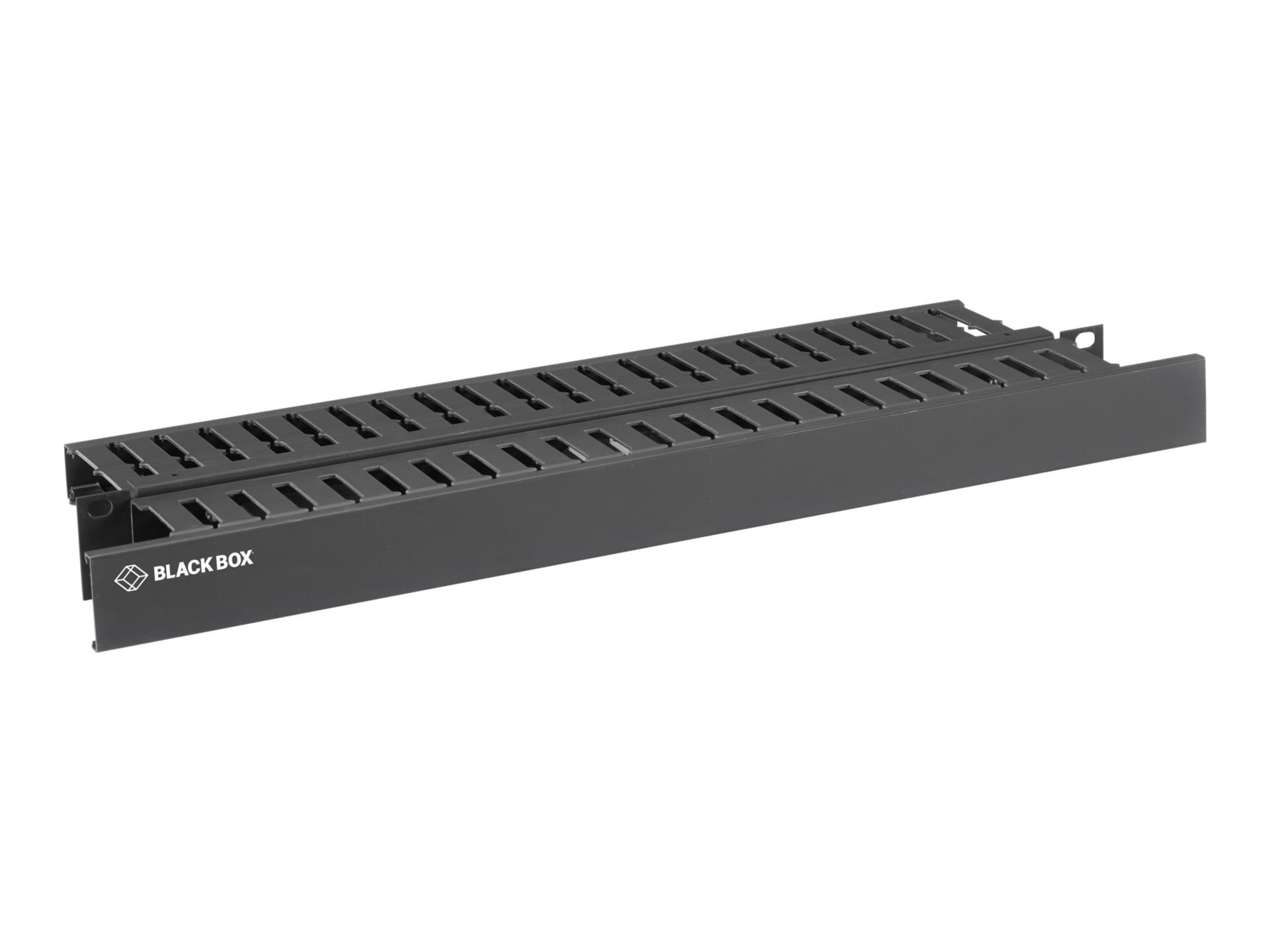 Black Box rack cable management panel - 1U - 19