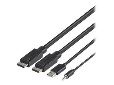 Thumbnail 5 of 5 for Belkin Secure KVM Combo Cable - keyboard / video / mouse / audio cable - TAA Compliant - 1.83 m