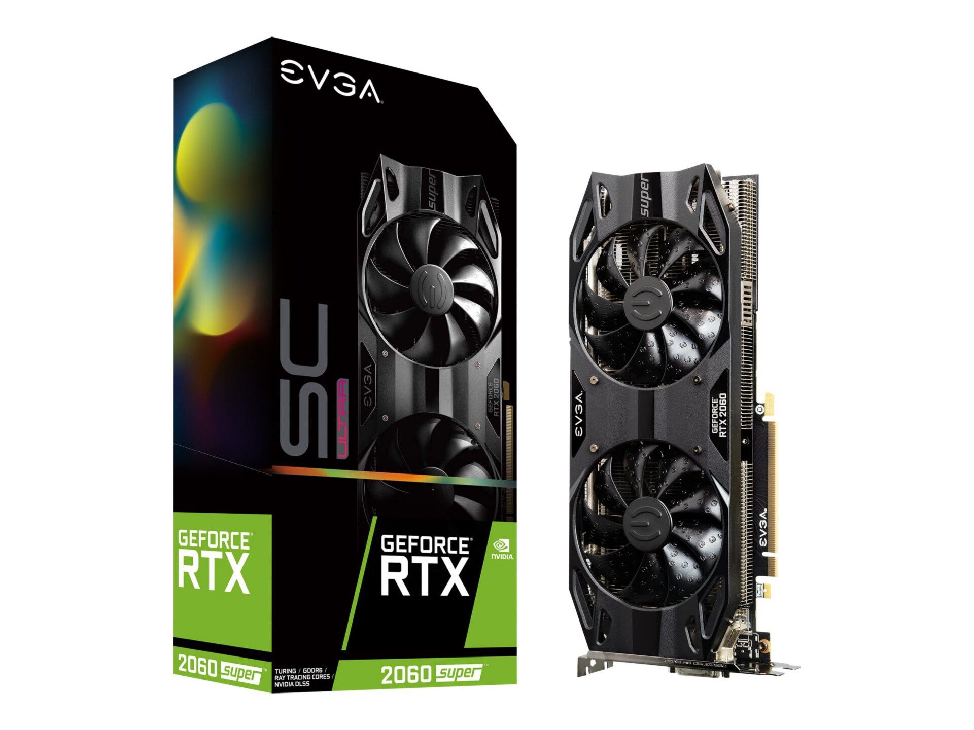 EVGA GeForce RTX 2060 SUPER SC ULTRA GAMING - graphics card - GF RTX 2060 S