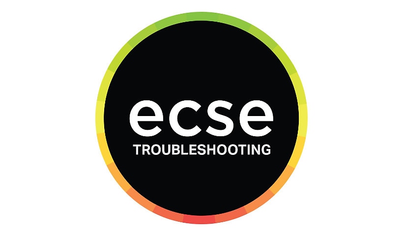 ECSE Troubleshooting - lectures and labs