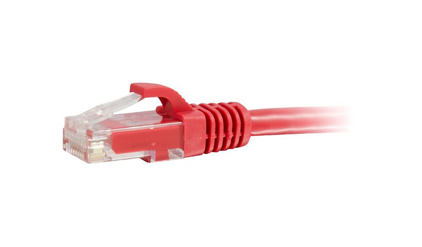 C2G 6ft Cat6a Snagless Unshielded (UTP) Network Patch Ethernet Cable-Red - patch cable - 1.83 m - red