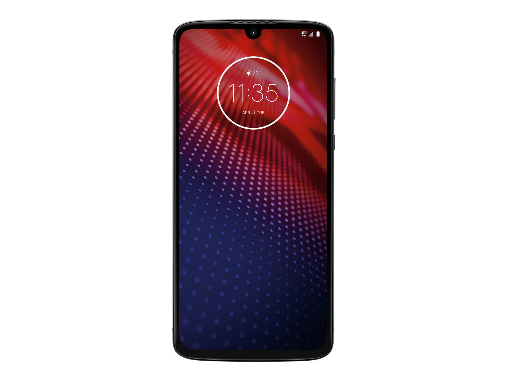 Motorola MOTO Z4 - frost white - 4G smartphone - 128 GB - CDMA / GSM