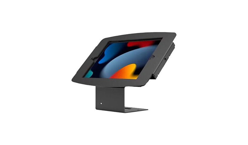 Compulocks iPad 10.2" Space Enclosure Counter Stand or Wall Mount enclosure - for tablet - black