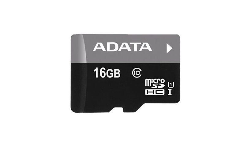ADATA Premier - carte mémoire flash - 16 Go - microSDHC UHS-I