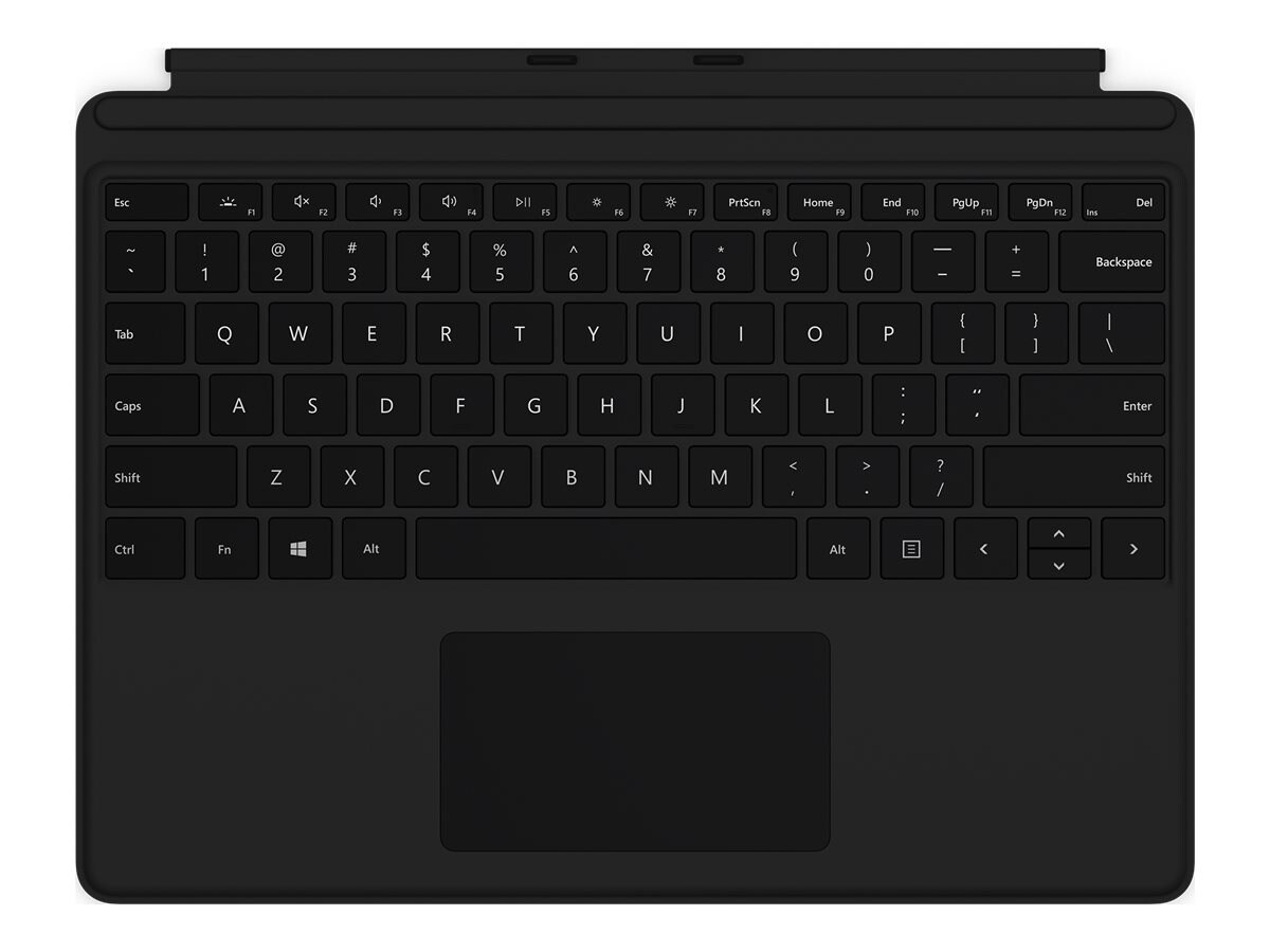 Microsoft Surface Pro Keyboard - Black - English - Pro 9/8/X