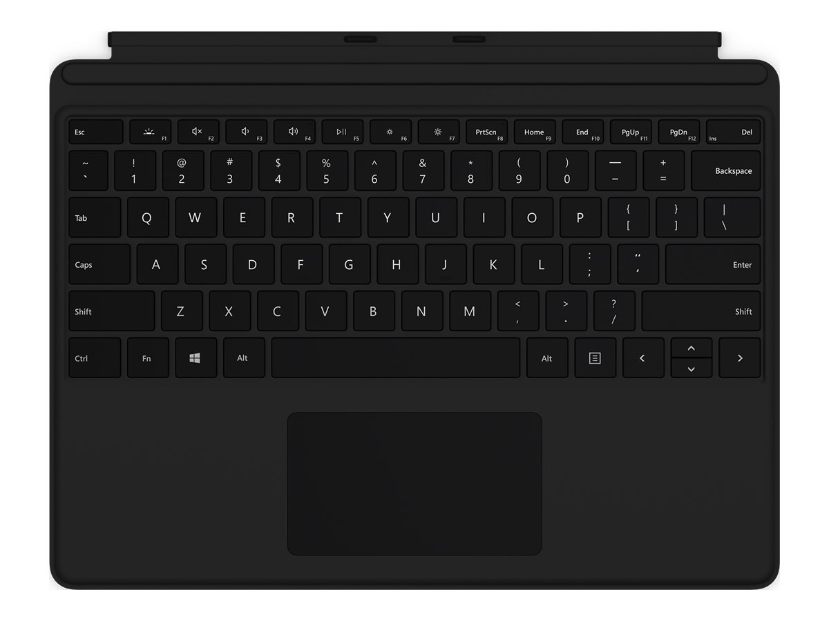 Microsoft Surface Pro Keyboard - Black - English - Pro 9/8/X