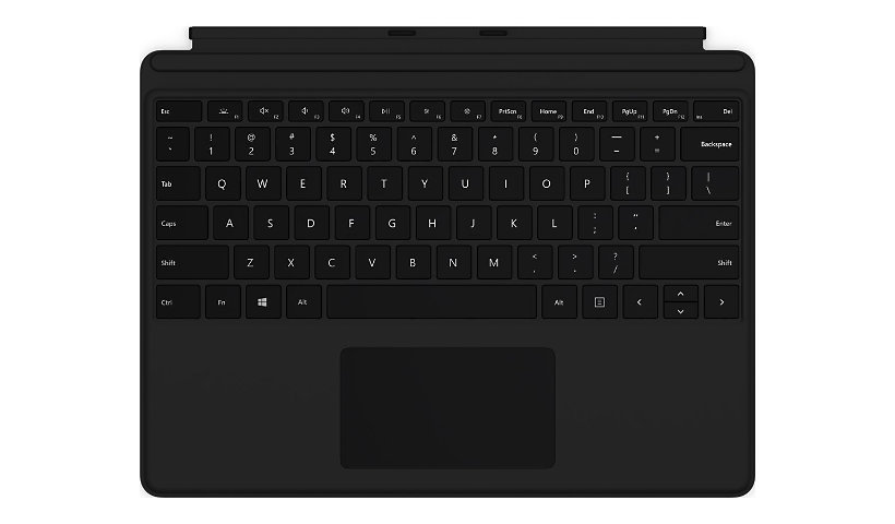 Microsoft Surface Pro Keyboard - clavier - avec trackpad - Français canadien - noir