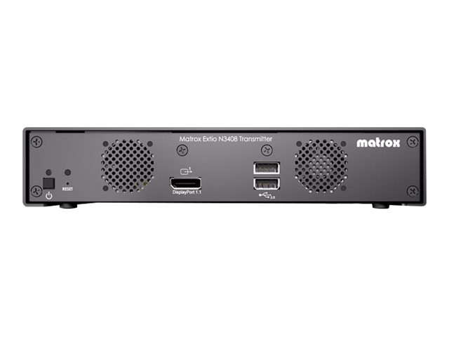 Matrox Extio 3 Series N3408 Transmitter Appliance - KVM extender - 1GbE