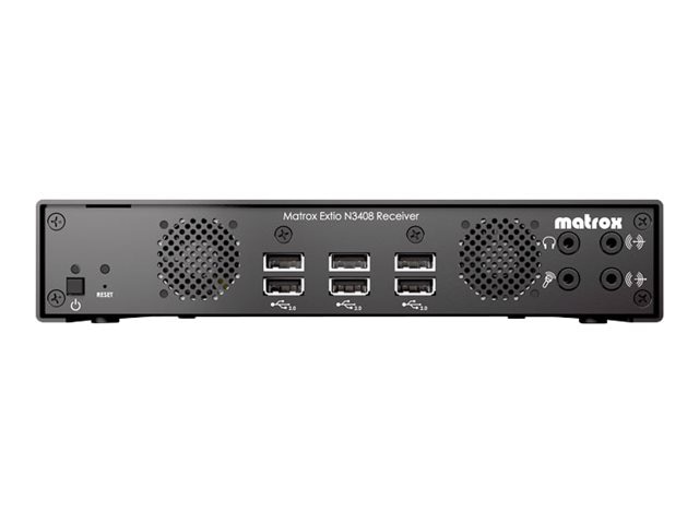 Matrox Extio 3 Series N3408 Receiver Appliance - KVM extender - 1GbE