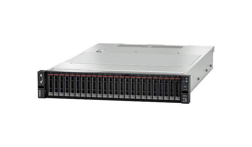 Lenovo ThinkSystem SR655 - rack-mountable - EPYC 7402P 2.8 GHz - 32 GB - no HDD