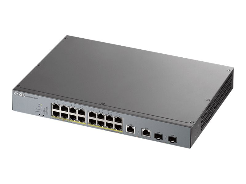 Zyxel GS1350-18HP - switch - 16 ports - smart - rack-mountable