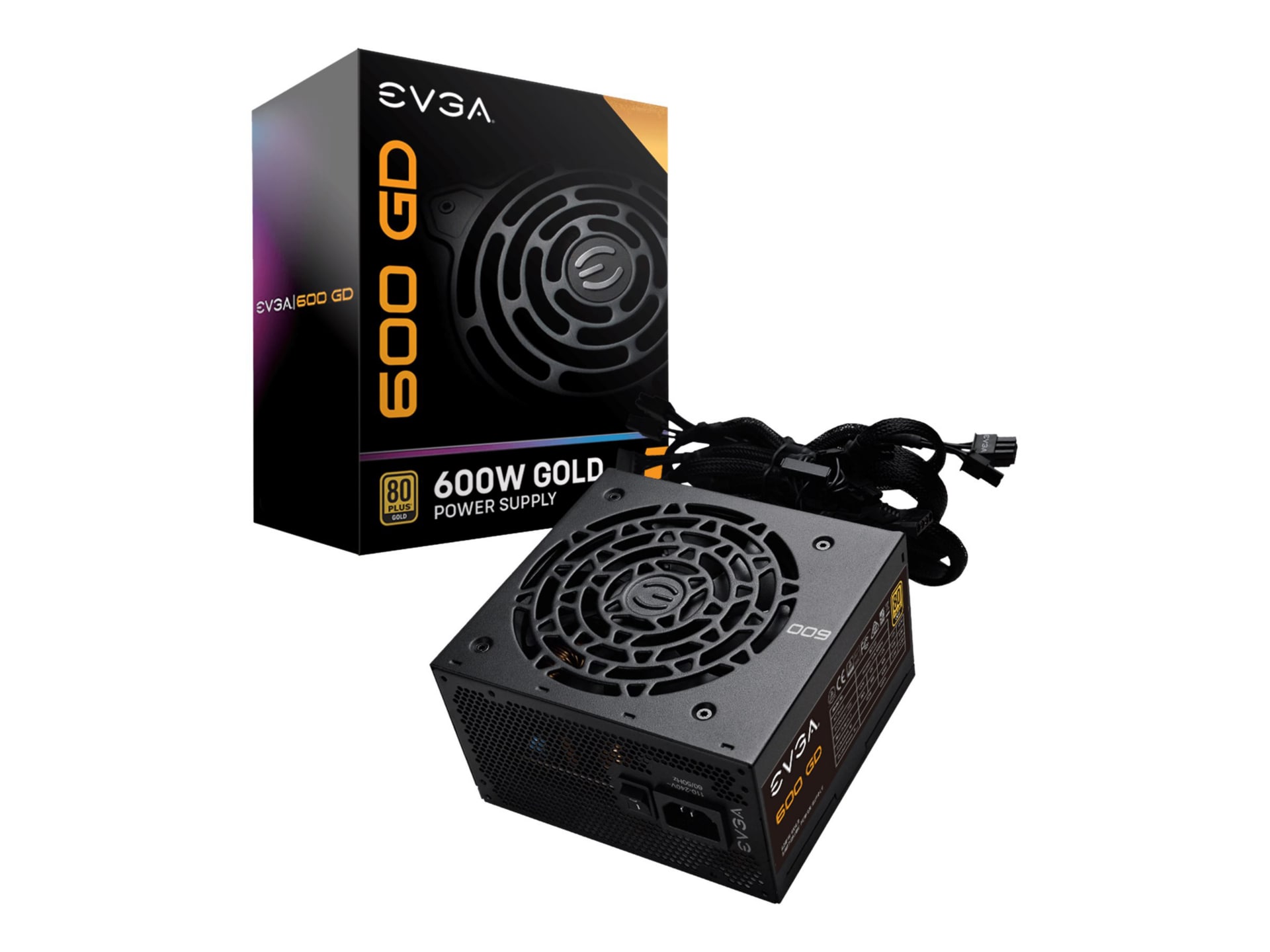 EVGA 600 GD - power supply - 600 Watt