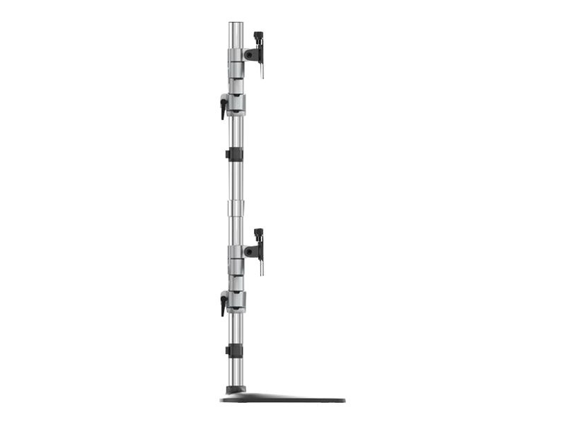 Thumbnail 4 of 13 for StarTech.com Quad Monitor Stand, Desktop VESA 4 Monitor Arm up to 32" (17.6lb/8kg) Screens, Ergonomic Articulating Pole