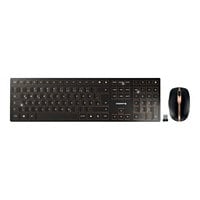 CHERRY DW 9000 SLIM - keyboard and mouse set - US English