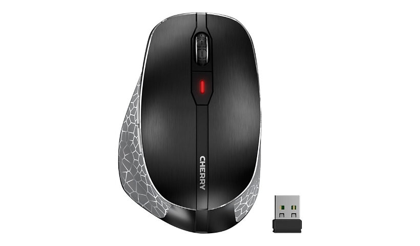 CHERRY MW 8 ERGO - mouse - RF, 2.4 GHz, Bluetooth 4.0