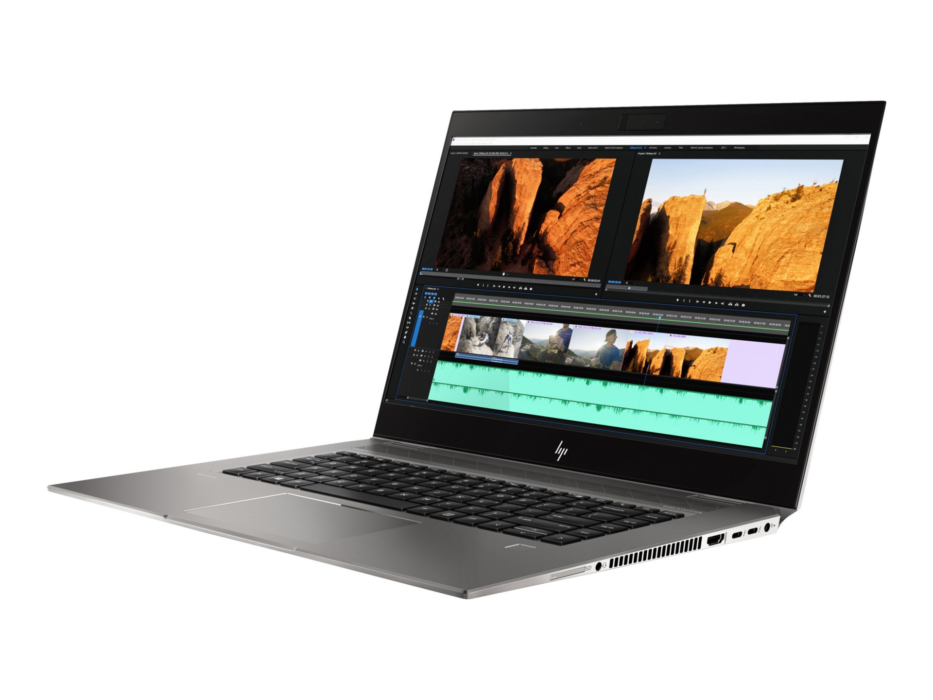 HP ZBook Studio G5 Mobile Workstation - 15.6" - Core i7 9850H - 16 GB RAM -
