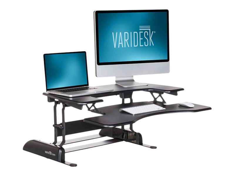 VARIDESK Pro Plus 36 - standing desk converter - black - 42431 - Sit &  Stand Desks 