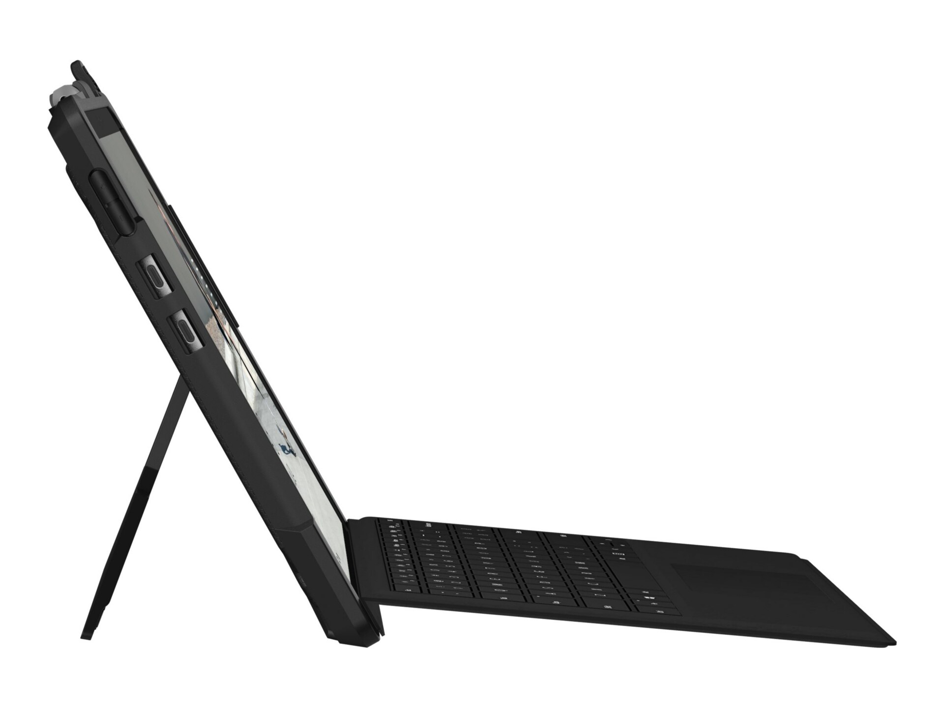 Uag Rugged Case For Microsoft Surface Pro X Metropolis Black