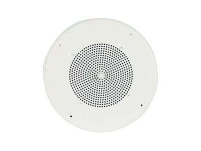 Bogen 8" Ceiling Speaker with Recessed Volume Control - Bright-White