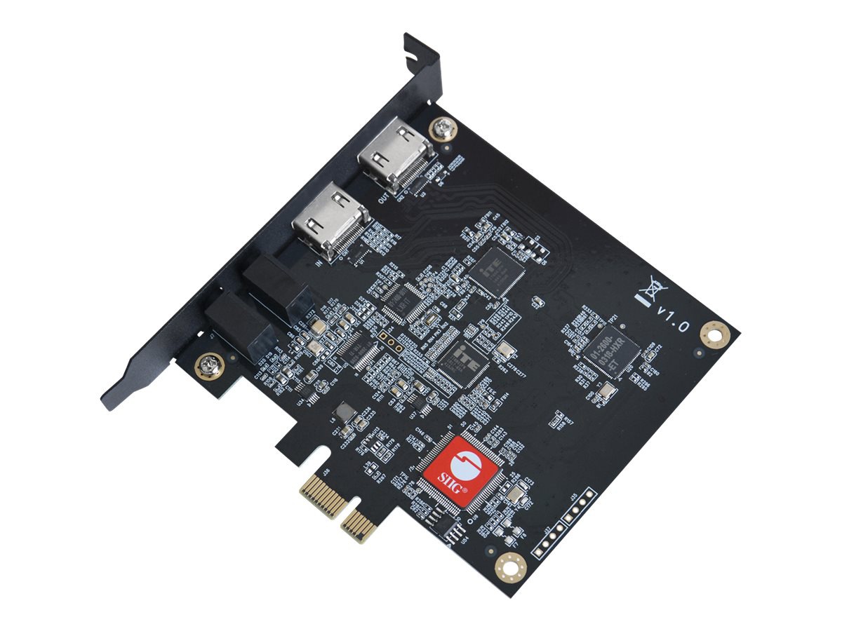 SIIG Live Game HDMI Capture PCIe Card - video capture adapter - PCIe 2.0