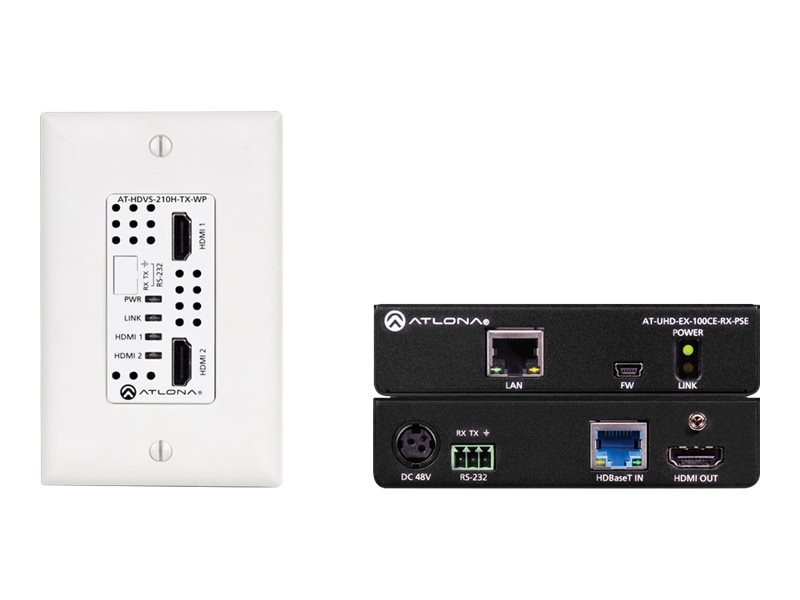 Atlona AT-HDVS-210H-TX-WP-KIT - video/audio/infrared/serial/network extender - HDBaseT
