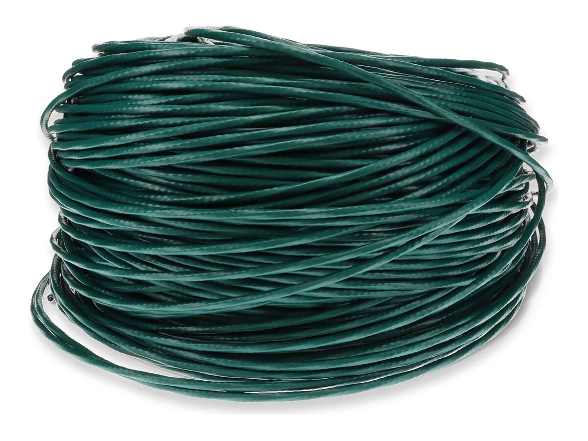 Proline 1000ft Non-terminated Green Cat6 UTP PVC Copper Patch Cable