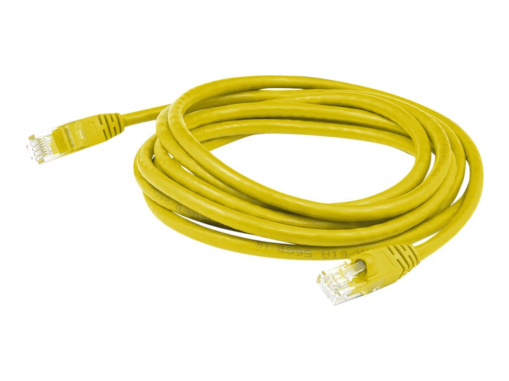 Proline 6in RJ-45 (M)/RJ-45 (M) Straight Yellow Cat6A UTP PVC Patch Cable