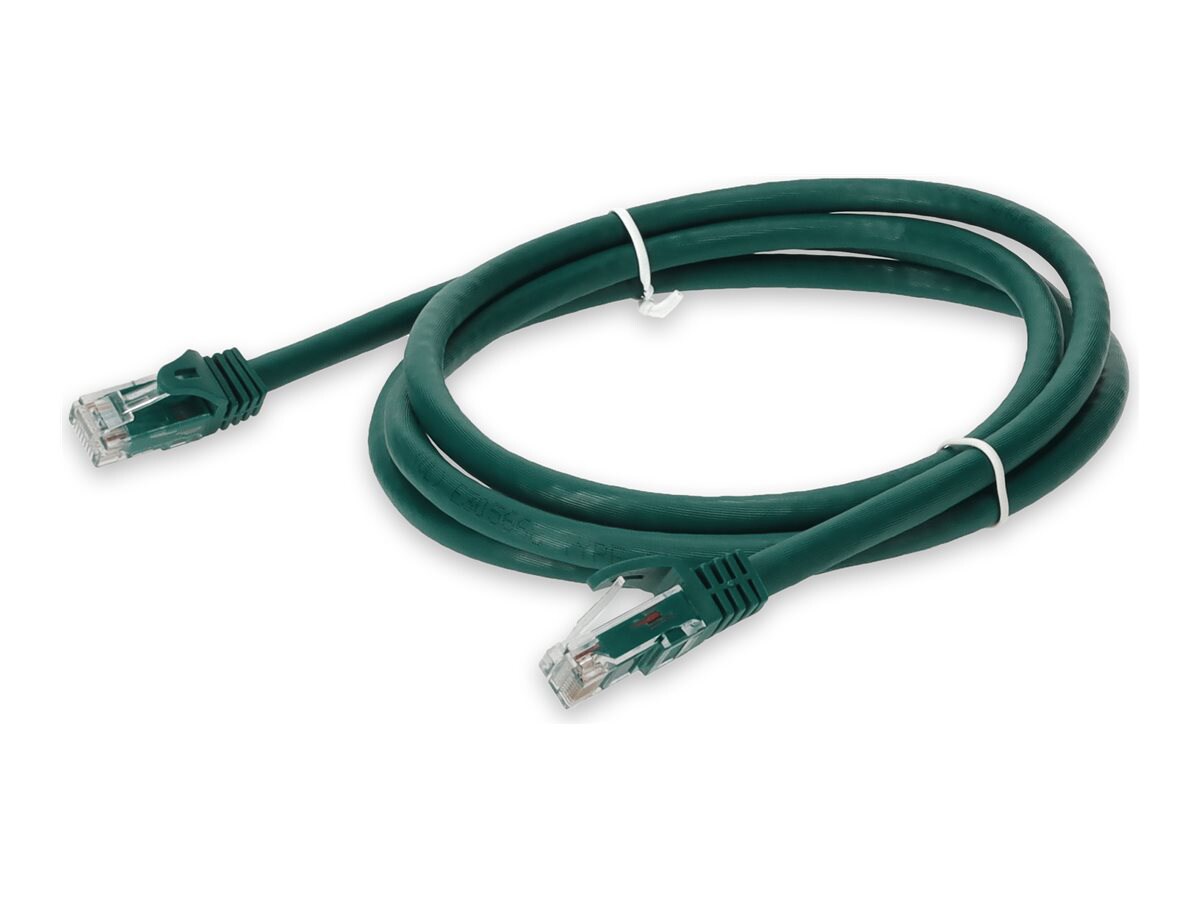 Proline 1ft RJ-45 (M)/RJ-45 (M) Straight Green Cat6A UTP PVC Patch Cable
