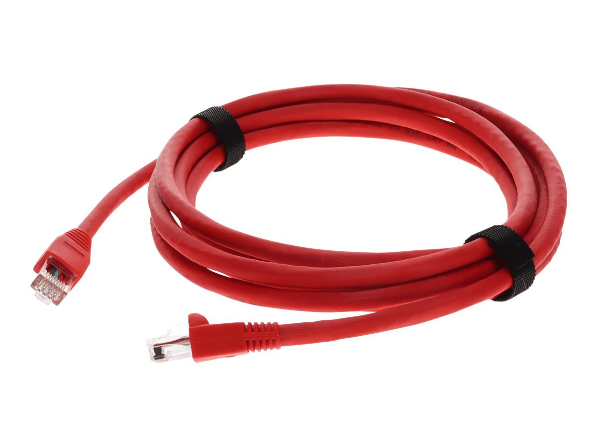Proline 1ft RJ-45 (M)/RJ-45 (M) Straight Red Cat6A UTP PVC Patch Cable