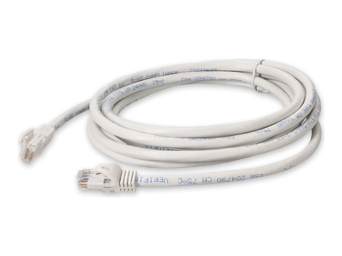 Proline 1ft RJ-45 (M)/RJ-45 (M) Straight White Cat6A UTP PVC Patch Cable