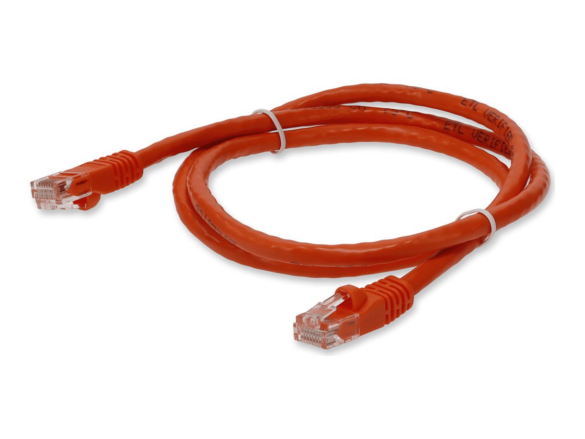 Proline 10ft RJ-45 (M)/RJ-45 (M) Straight Orange Cat6 UTP PVC Patch Cable