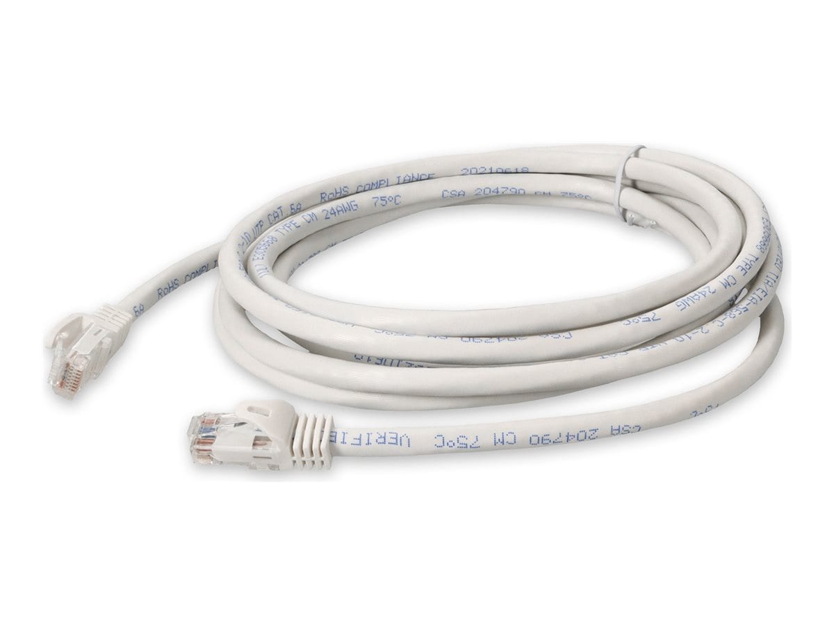 Proline 10ft RJ-45 (M)/RJ-45 (M) Straight White Cat6A UTP PVC Patch Cable