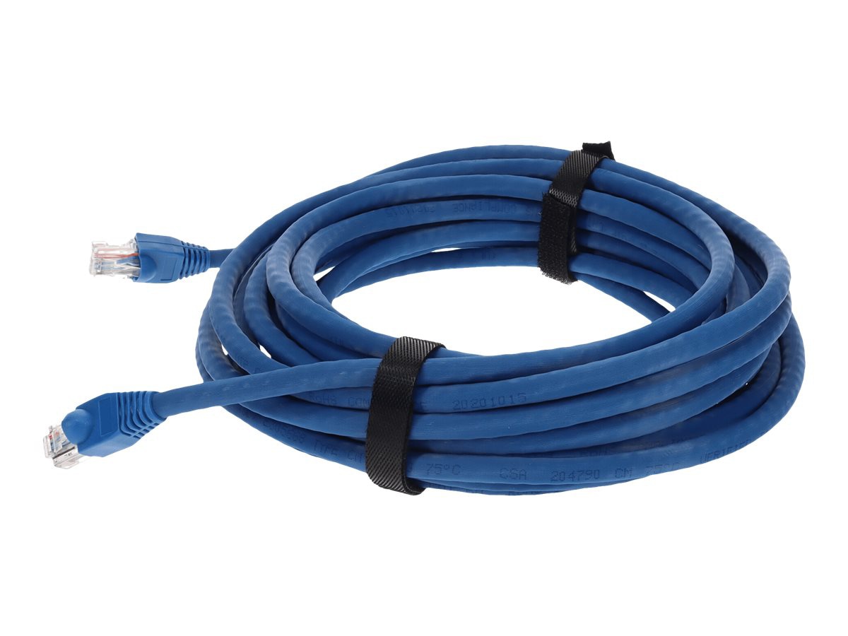 Proline 14ft RJ-45 (M)/RJ-45 (M) Straight Blue Cat6A UTP PVC Patch Cable