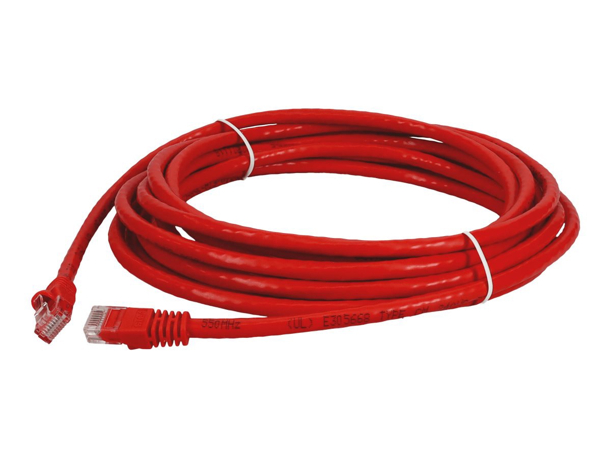 Proline 20ft RJ-45 (M)/RJ-45 (M) Straight Red Cat6 UTP PVC Patch Cable