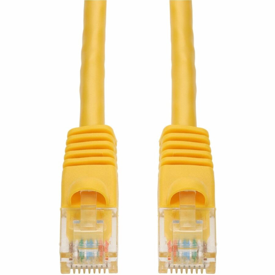 Proline 3ft Yellow CAT 6A PVC Ethernet Cable Snagless Bubble Boot RJ-45 M/M