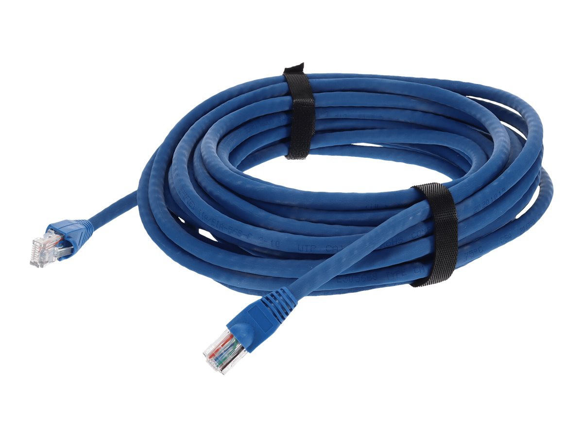 Proline 35ft RJ-45 (M)/RJ-45 (M) Straight Blue Cat6A UTP PVC Patch Cable