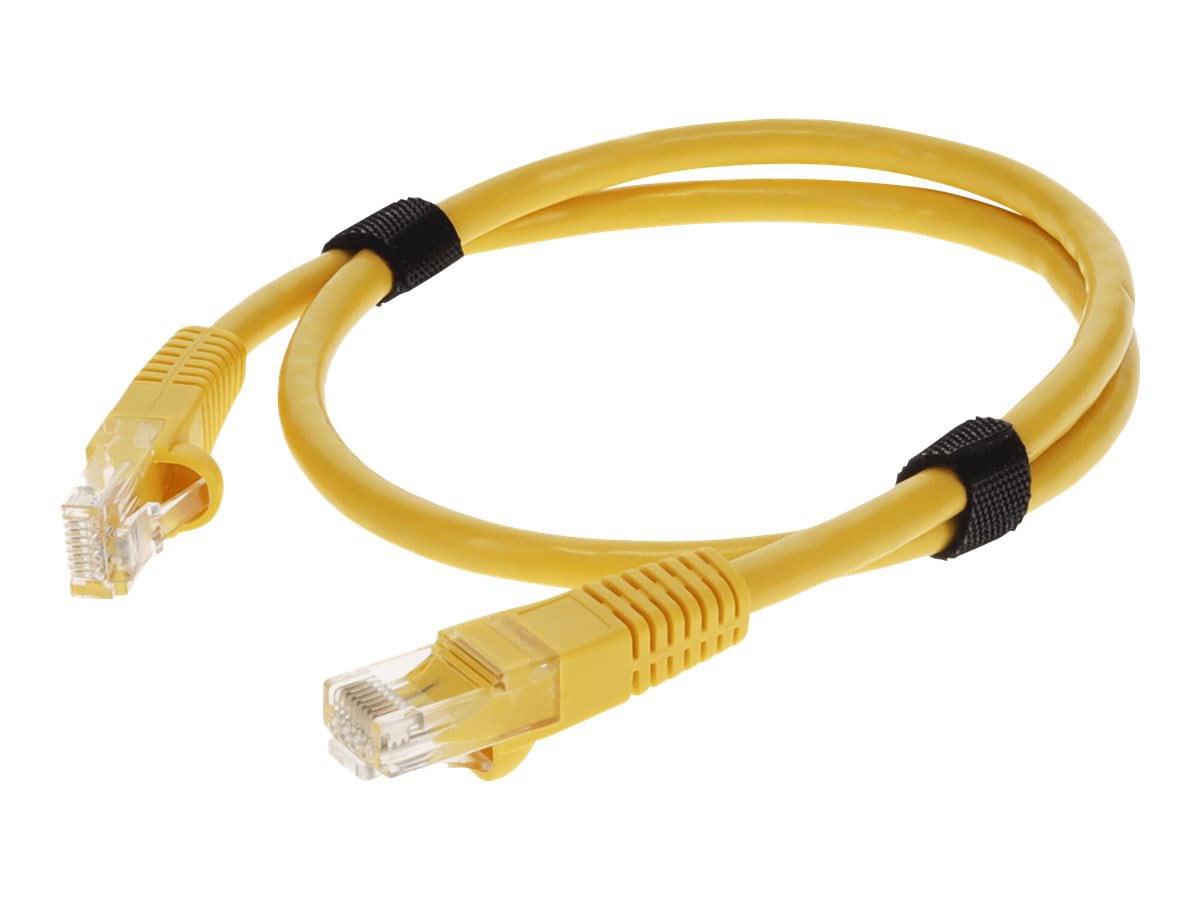 Proline 5ft RJ-45 (M)/RJ-45 (M) Straight Yellow Cat6A UTP PVC Patch Cable
