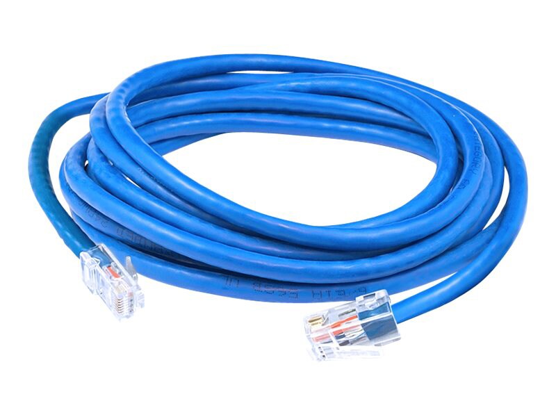 50ft Blue CAT 6 PVC Ethernet Cable Non-Booted RJ-45 M/M