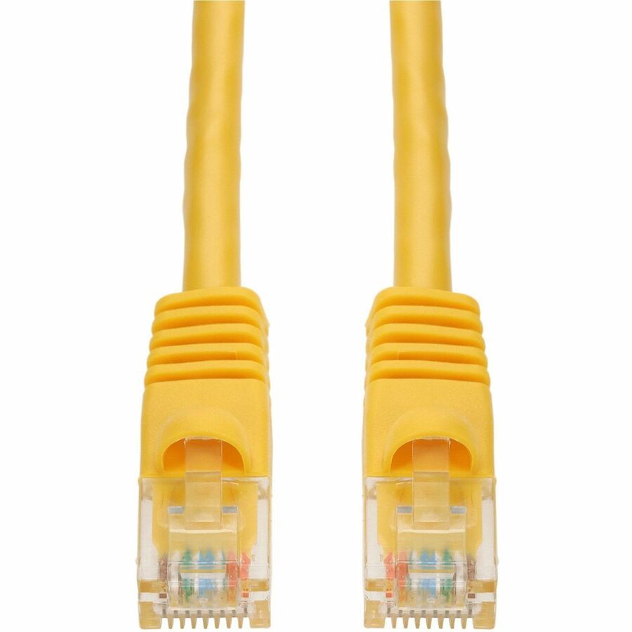 Proline 7ft Yellow CAT 6 PVC Ethernet Cable Snagless Bubble Boot RJ-45 M/M