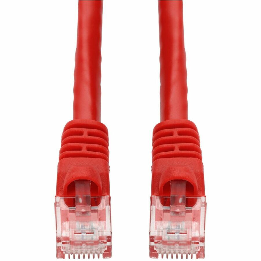 Proline 7ft RJ-45 (M)/RJ-45 (M) Straight Red Cat6A UTP PVC Patch Cable