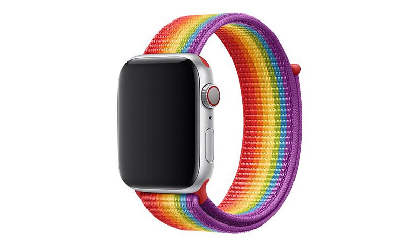 Apple 44mm Sport Loop - Pride Edition - bracelet de montre pour montre intelligente