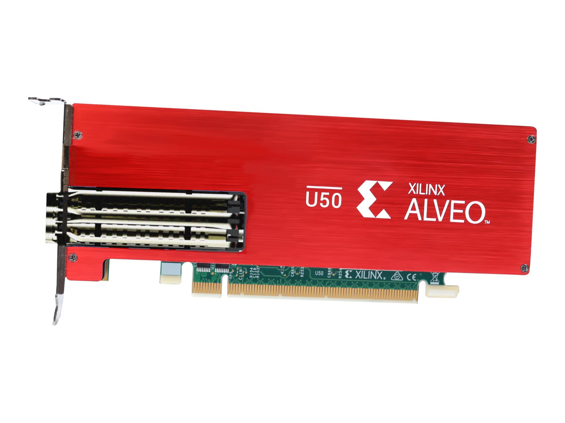 Xilinx Alveo U50 Data Center Accelerator Card - GPU computing processor - A
