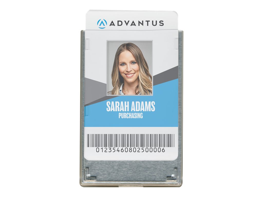 Advantus Blocking Smart card holder - for 3.4 in x 2.13 in (pack of 20)