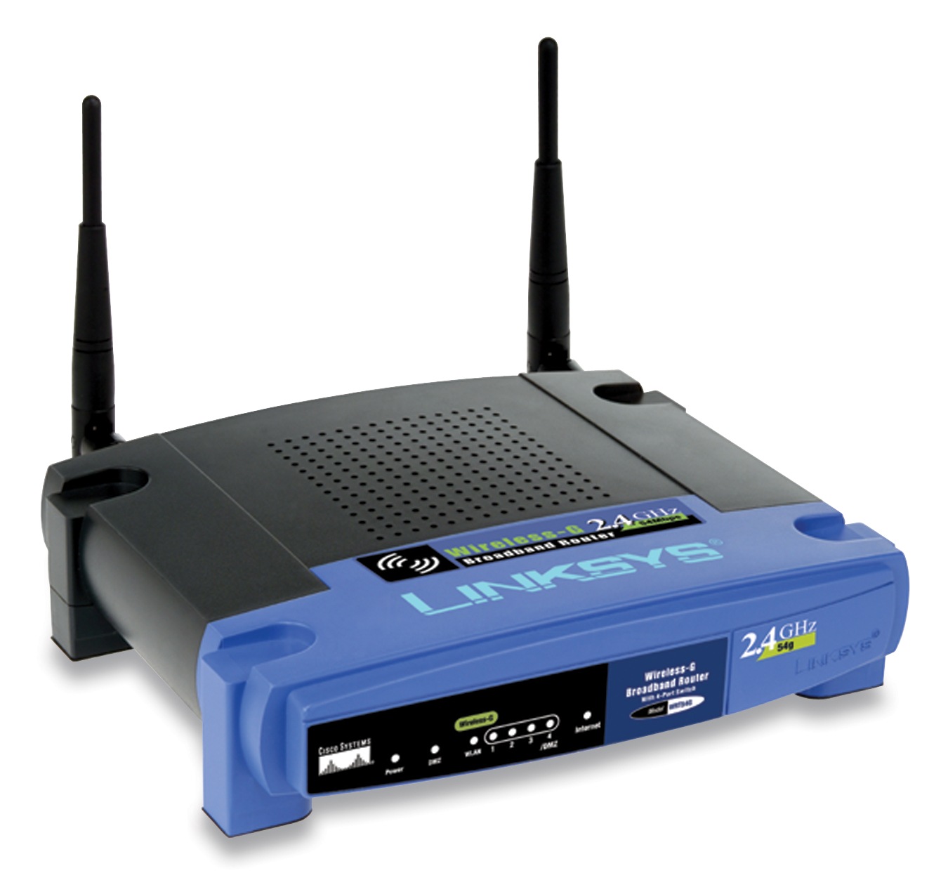 Linksys Wireless-G Broadband Router with SpeedBooster					
