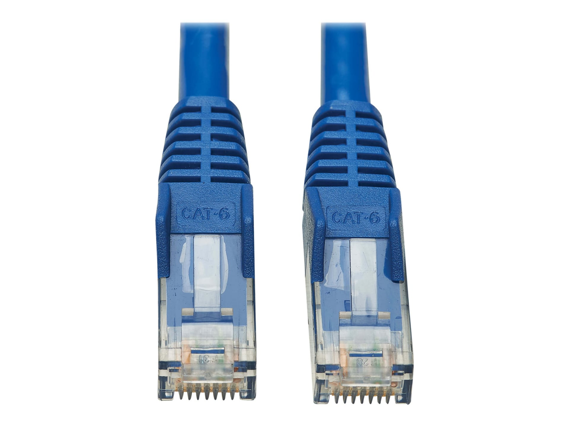 Eaton Tripp Lite Series Cat6 Gigabit Snagless Molded UTP Ethernet Cable (RJ45 M/M), PoE, CMR-LP, Blue, 10 ft. (3.05 m) -