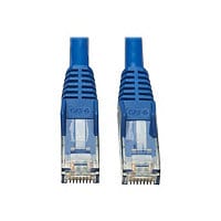 Tripp Lite Cat6 Patch Cable UTP Snagless w/ PoE CMR-LP Blue RJ45 M/M 30ft
