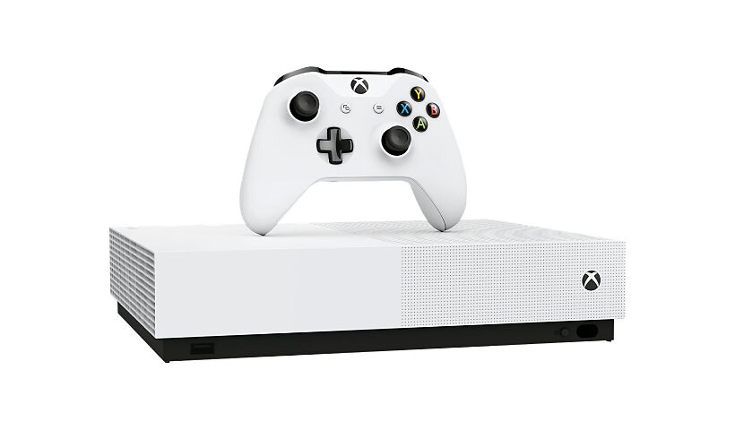 Microsoft Xbox One S All-Digital Edition - game console - 1 TB HDD - white