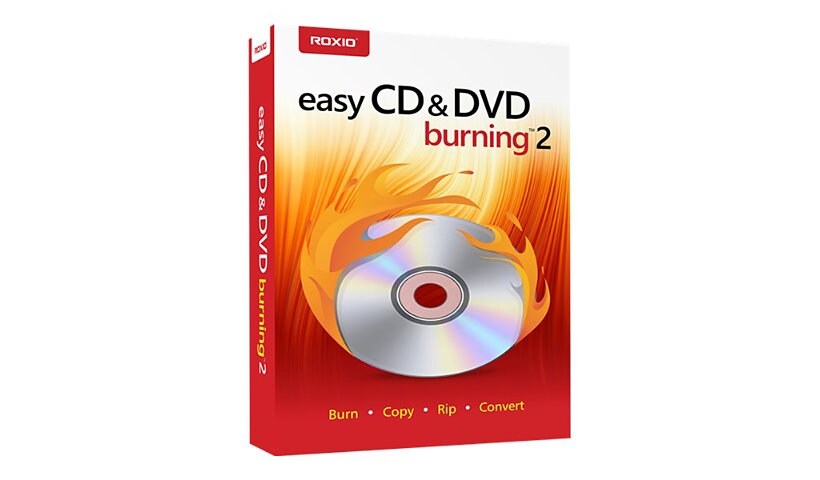Roxio Easy CD & DVD Burning (v. 2) - box pack - 1 user