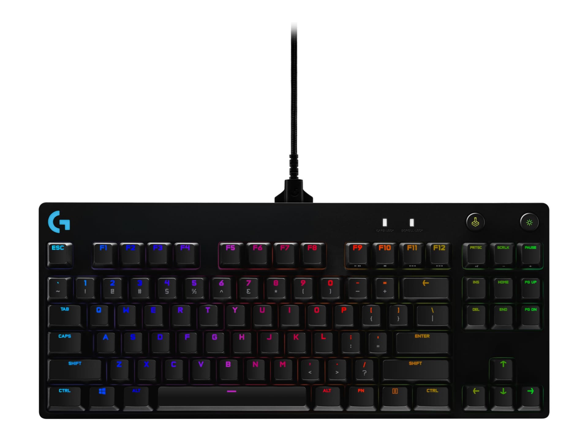 Logitech Pro Mechanical Gaming Keyboard - keyboard - black - 920-009388 - Keyboards - CDW.com